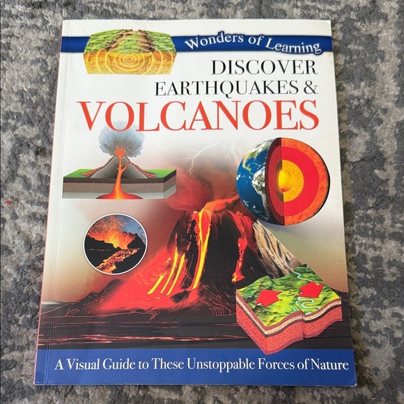 Discover Earthquakes & Volcanoes Book - Picture 1 of 1